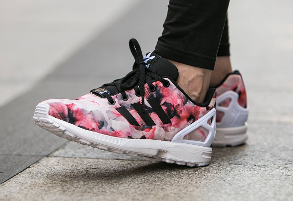 adidas zx flux floral femme pas cher